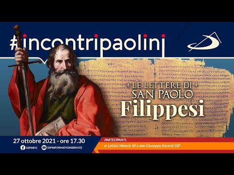 #incontripaolini n. 73 • "Le lettere di San Paolo: Filippesi" • 27 ottobre 2021