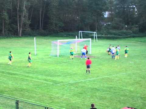 Przemsza Okradzionów - MKS Sławków 0:2 (Ślęzak na 0:2)