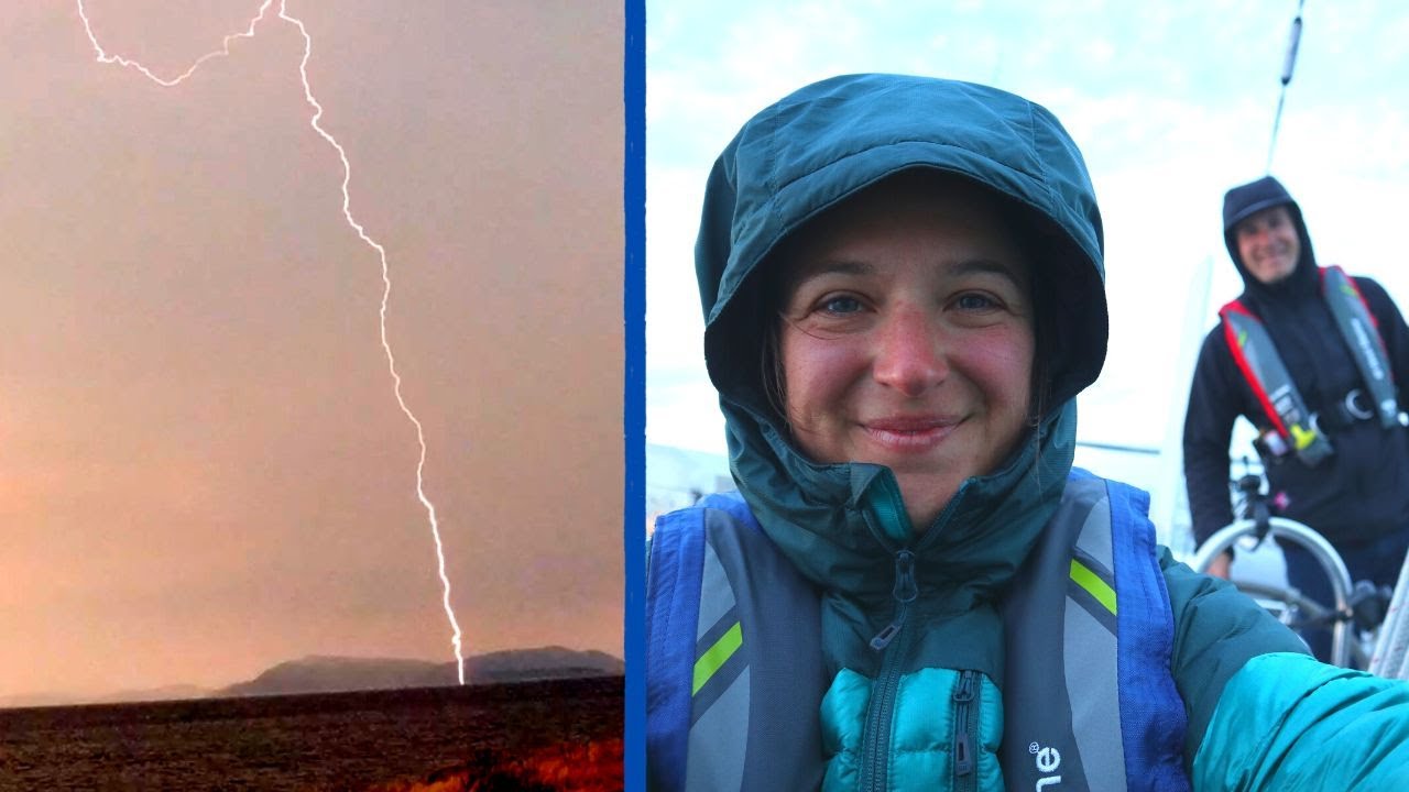Lightening Strikes! | Sailing To Sucia Island! Ep. 54