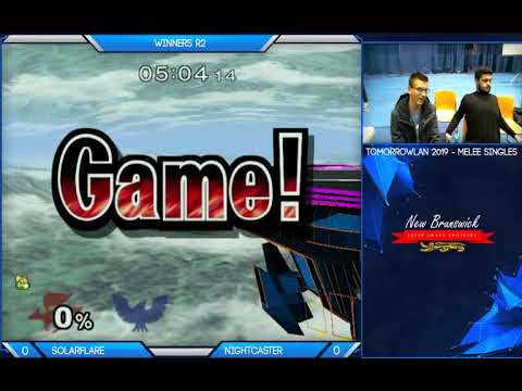 TLAN 2019 Melee Singles - Solarflare (Captain Falcon) vs Nightcaster (Fox) WR2