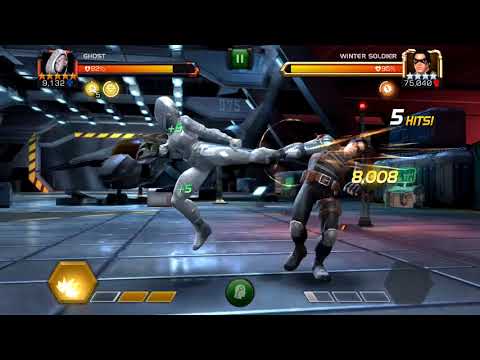 MCOC 5 Star Ghost R3 vs ROL Winter Solider Realm of Legends
