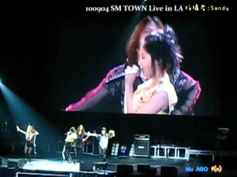 [Fancam] 100904 SM TOWN Live in LA - Nu ABO