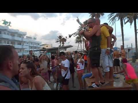Man With The Red Face Live. Jet Apartments dj, Ibiza. 2013