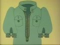 Classic Sesame Street Animation Duckling Fastening His Coat