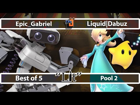 Smash LITvitational - Epic_Gabriel (ROB) v. Liquid | Dabuz (Rosalina) - CFL SSBU
