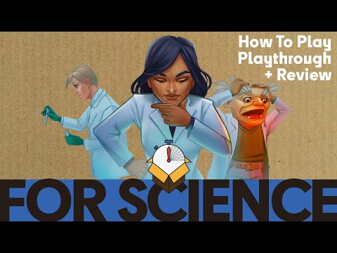 For Science! - How to Play, Solo & Review