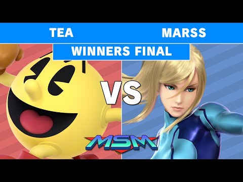 MSM 185 Tea (Pacman) vs PG | Marss (Zero Suit Samus) Winners Final - Smash Ultimate