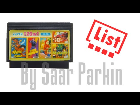 List Game EP.37 l Super 123 in 1 (Famiclone)