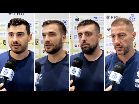 REUNIRE CSU Suceava - declarații Sergiu Makaria, Botond Balazs, Adi Tîrzioru și Bogdan Șoldănescu