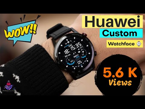 Install Custom Watch Faces on Huawei (Honor Watch Magic /Honor Magic Watch 2/GT (Hindi) Super Amoled