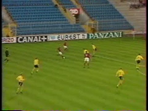 LILLESTROM - BORDEAUX-0-2     (TOUS LES BUTS : COUPE DE L'UEFA 1994-1995 : MATCH RETOUR)