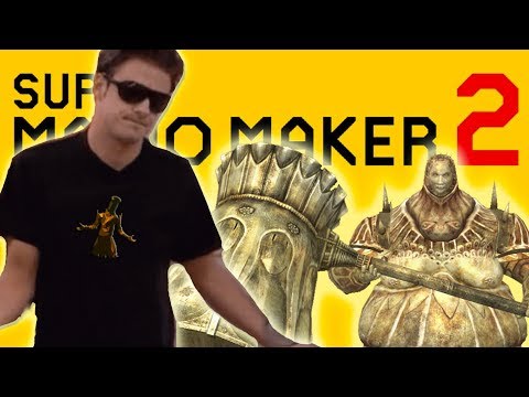 Dark Souls Level Anor Londo in Mario Maker 2 😈