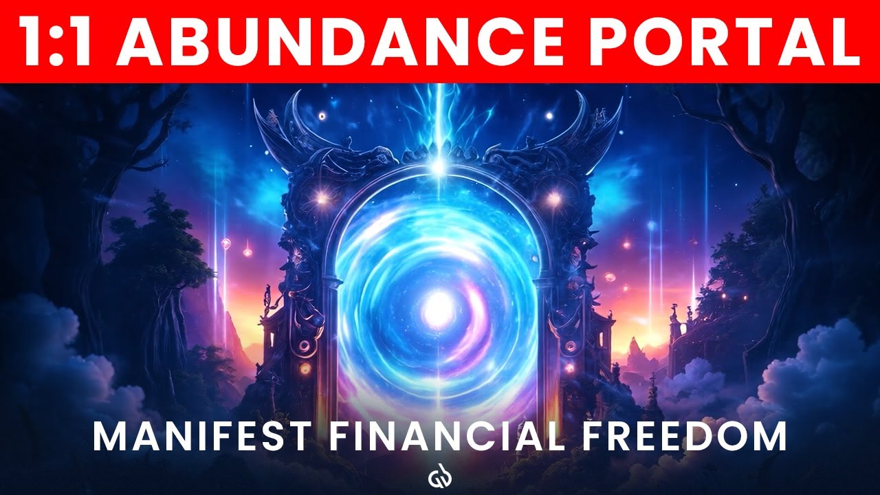 1:1 Portal of Abundance (Jan-1, 2026): Manifest Financial Freedom & Prosperity (1111 Hz)