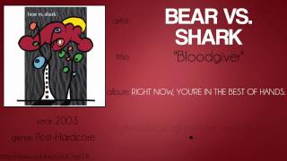 Bear vs. Shark - Bloodgiver (synced lyrics)