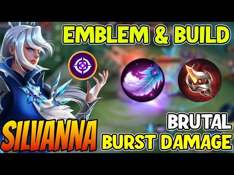 COMBO INSTANT KILL SILVANNA OFFLANER BEST BURST BUILD - Silvanna Best Build 2023 ~ MLBB