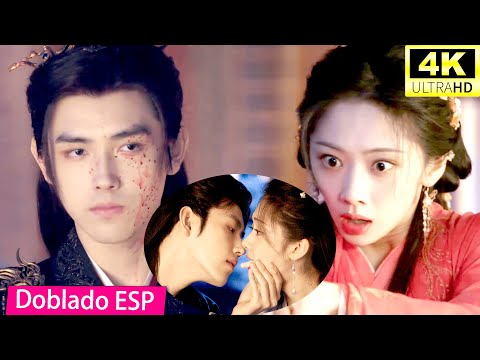 【DobladoESP💘8】Cenicienta pierde el control y hiere al rey demonio, él la castiga toda la noche!