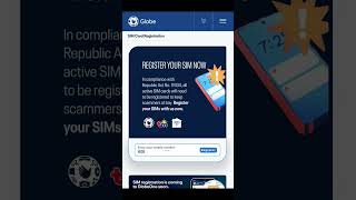 Sim Registration for Globe User | Sim registration act
