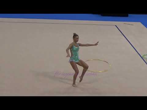 Laura JUNG (GER) hoop - 2015 Stuttgart worlds Qualifs