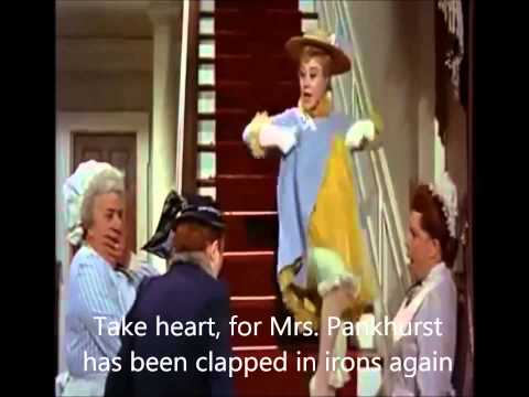 Sister Suffragette - Mary Poppins 1964 (subtitles English)