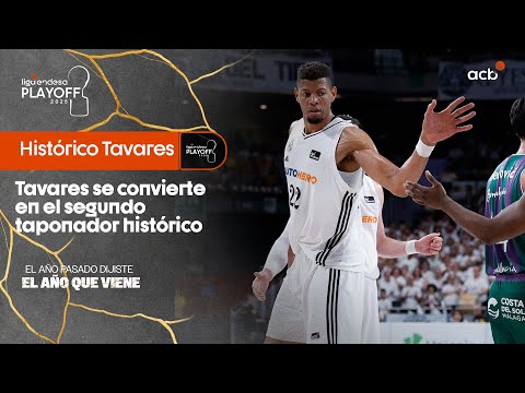 Tavares: 2º taponador histórico de la acb