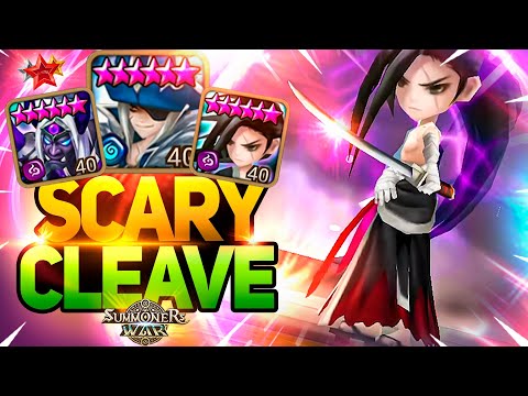 SCARY CLEAVE TEAM with SIGE and ONGYOUKI in Summoners War