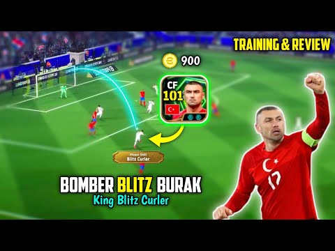 Don't Miss Him 🥵🔥 Blitz Curler Burak ⚡ Burak Yilmaz Blitz Curler Review in eFootball 26 Mobile 🔥🔥🔥
