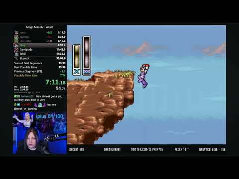 Mega Man X2 ANY% PB In 34:23