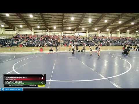 2020 TOA Bigfoot/6074 8U Boys 62 Sawyer Bench Kalispell Wrestling Club Vs Jonathan Bexfield Team P