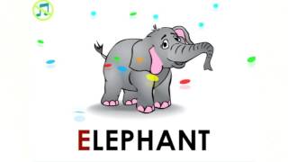 ABC for kids | Capital and small letters A to E | Educational games | ABC zoo