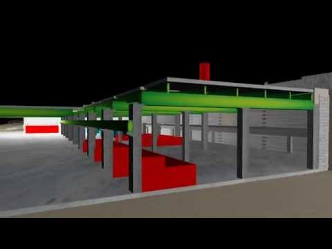 As Built using Total Station SOKKIA 530RK Reflectorless