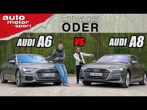 Audi A6 vs A8| Entweder ODER | (Vergleich/Review) auto motor und sport