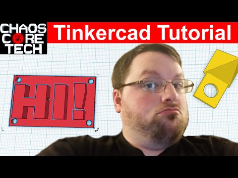 How to Make Models for 3D Printing - Tinkercad Beginner's Tutorial