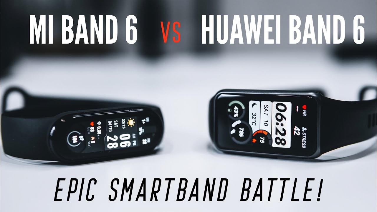 Xiaomi Mi Band 6 vs Huawei Band 6: In-Depth Comparison! Which Should You Buy?