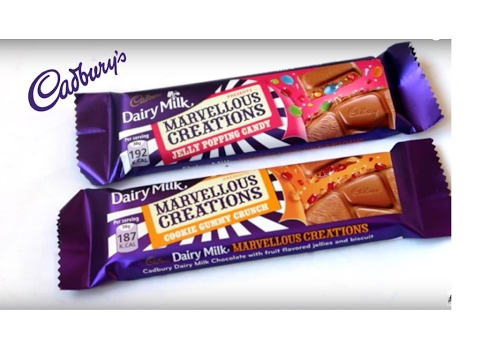 DIARY MILK MARVELLOUS CREATIONS # JELLY POPPING CANDY & COOKIE GUMMY CRUNCH REVIEW