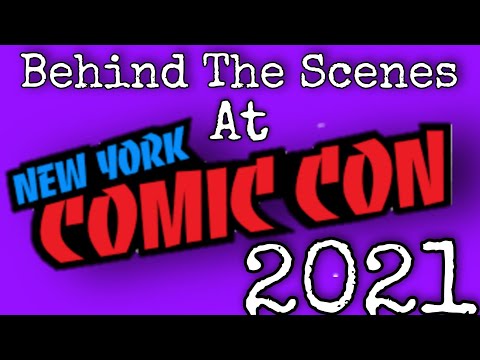 New York Comic Con 2021 Set Up