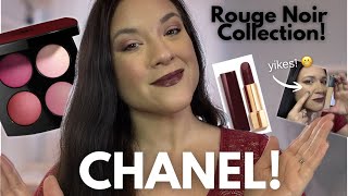Chanel Rouge Noir Try-ons + NEW Concealer… (hmmm, I have thoughts. 🤔)