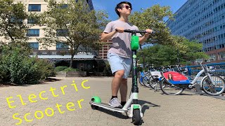 Riding an Electric Scooter for the FIRST Time!