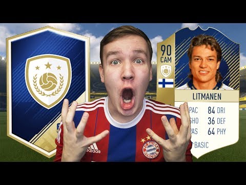 90 RATED JARI LITMANEN JA ICON PAKETTI