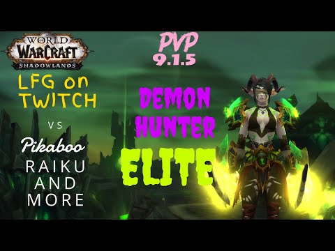 DH 2v2 - Shadowlands 2022 - 9.1.5 (Killing TPMPikaboo, Raíku and Playing with LFG) my Best Plays.