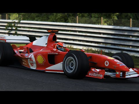 Ferrari F2004 Nurburgring Nordschleife Hotlap