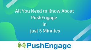 PushEngage YouTube Video