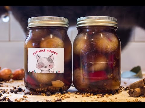 Spicy Pickled Onions
