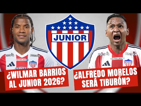 ¿BOMBA? ¿WILMAR BARRIOS Y ALFREDO MORELOS AL JUNIOR? ¿Van Por Jeison Medina? ¿Y Paiva? | #100Tiburon