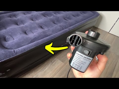 Electric Air Pump: How to Inflate and Deflate Air Bed Mattress