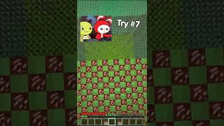 Dropper: Mikey or JJ In Minecraft? 🤔 #minecraft #shorts