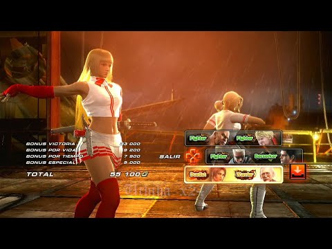 181_6 B  Asuka y Lili vs Miharu y Asuka Ryona - Tekken Tag 2 ( Anakin-x24 ) PS3 OffLine v1 0