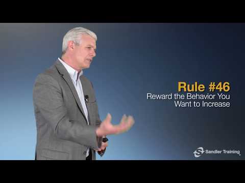 Rule #48 - Don't Expect Sustainable Change from a Single Event - Sandler Rules for Sales Leaders
