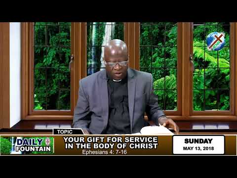 DAILY FOUNTAIN OF MAY 13, 2018 - VEN. ADAMS SABO