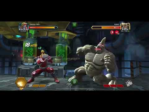 6 Star Rank 3 sig 200 Omega red DESTROYS ROL Rhino in 34 hits!