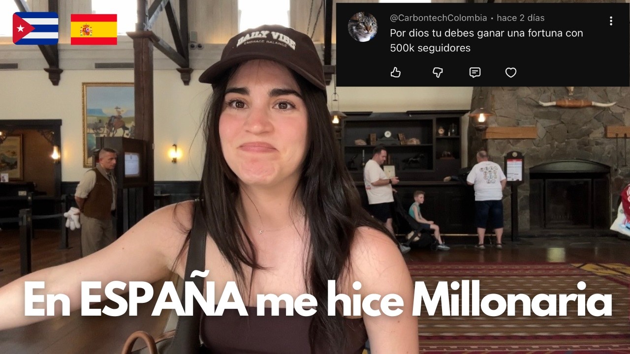 Soy Millonaria en España…en Mi país nunca pude hacer esto…